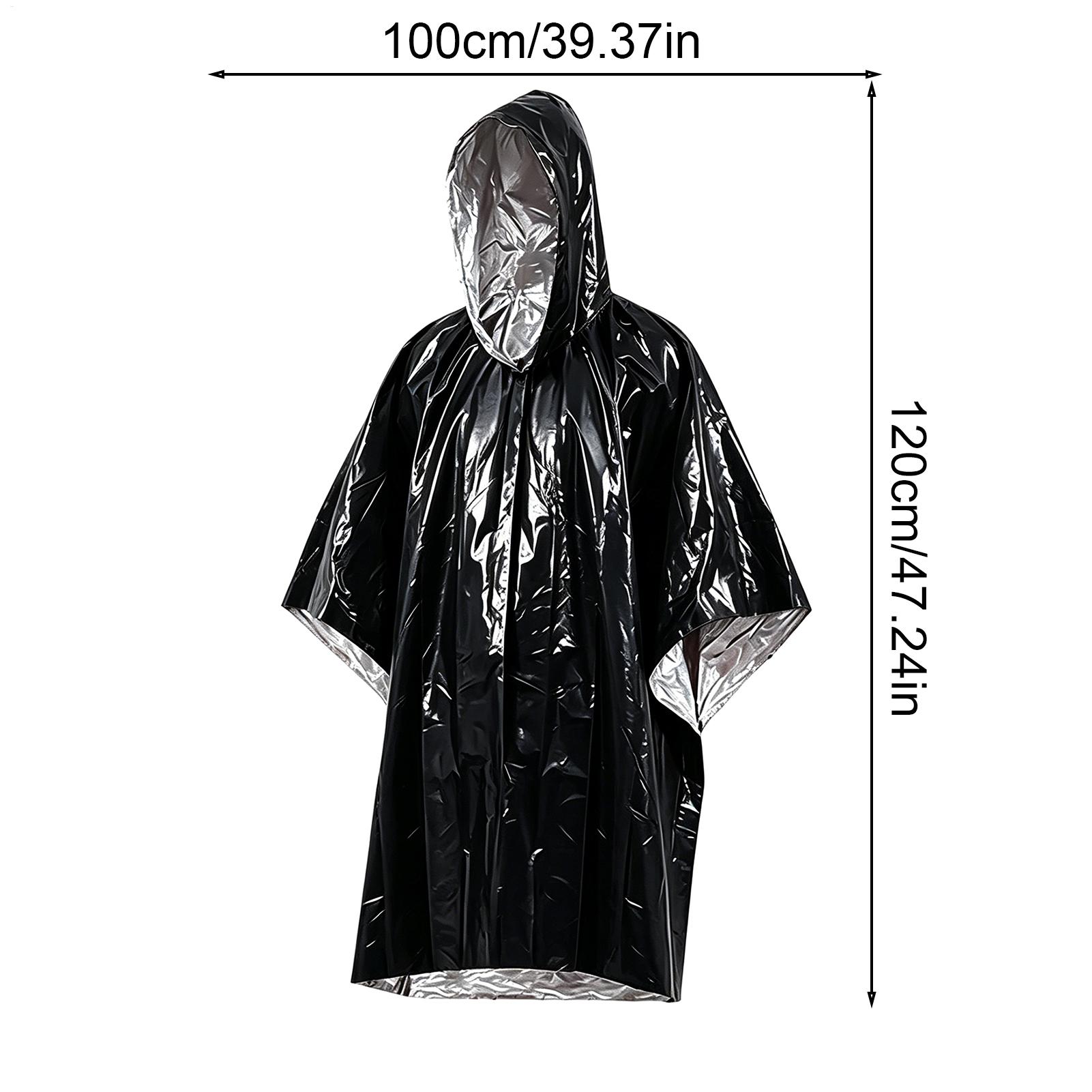 1 stuks noodregenponcho, water - Emergency Poncho Rain recensie en prijs
