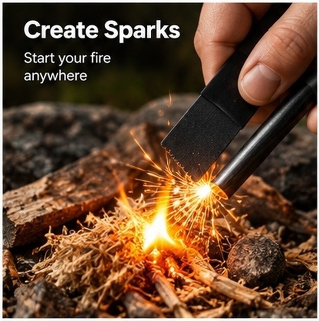 10 stuks vuuraanstekerkit: mag - Magnesium Fire Starter recensie en prijs