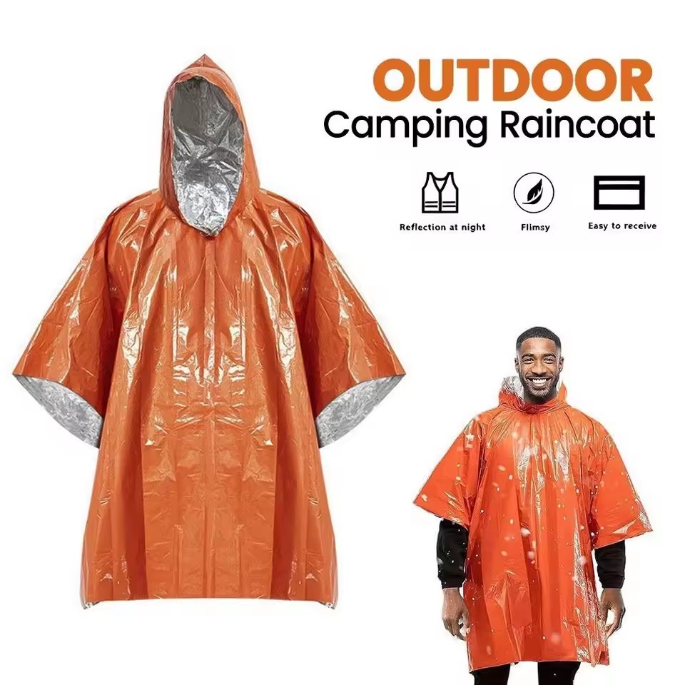 1 stuk/2 stuks noodponcho, the - Emergency Poncho Rain recensie en prijs